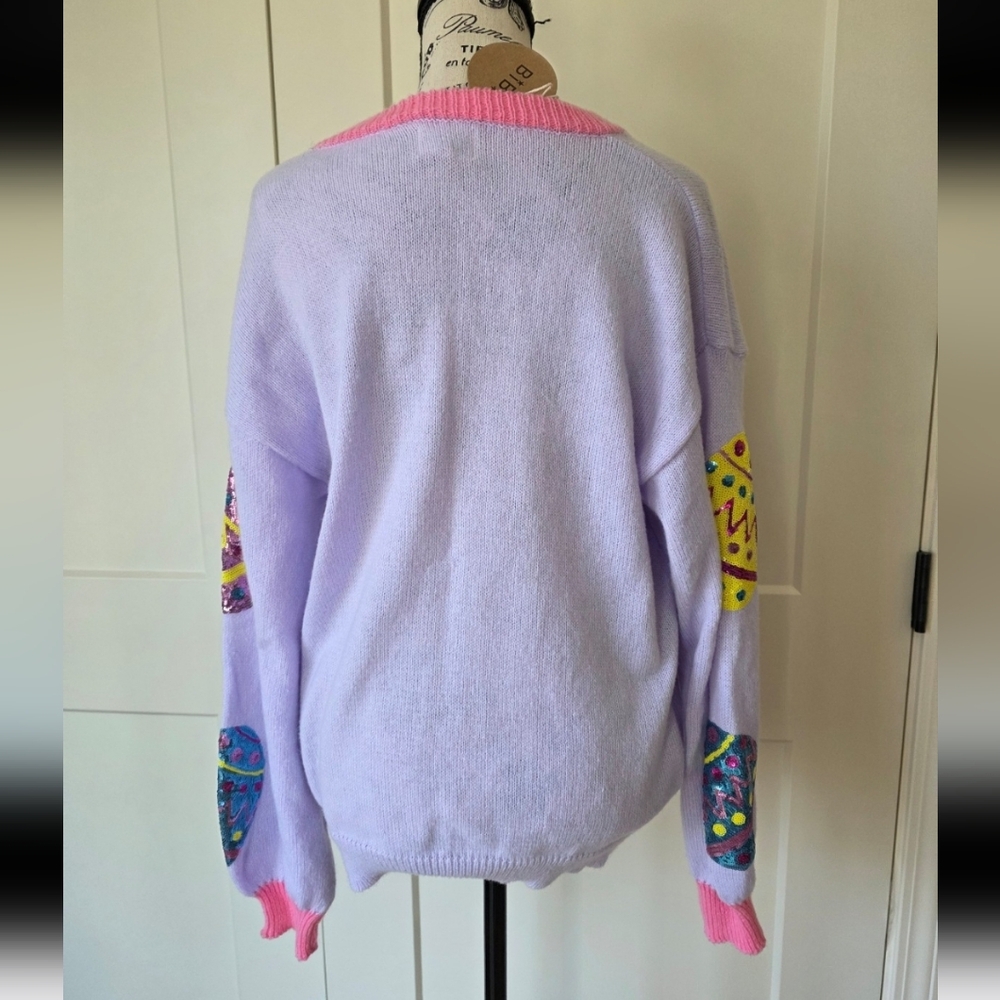 Easter Egg Sweater-NWT - Picture 5 of 8